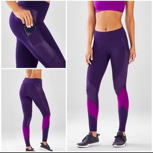 Fabletics Salar Statement PowerHold Legging Purple